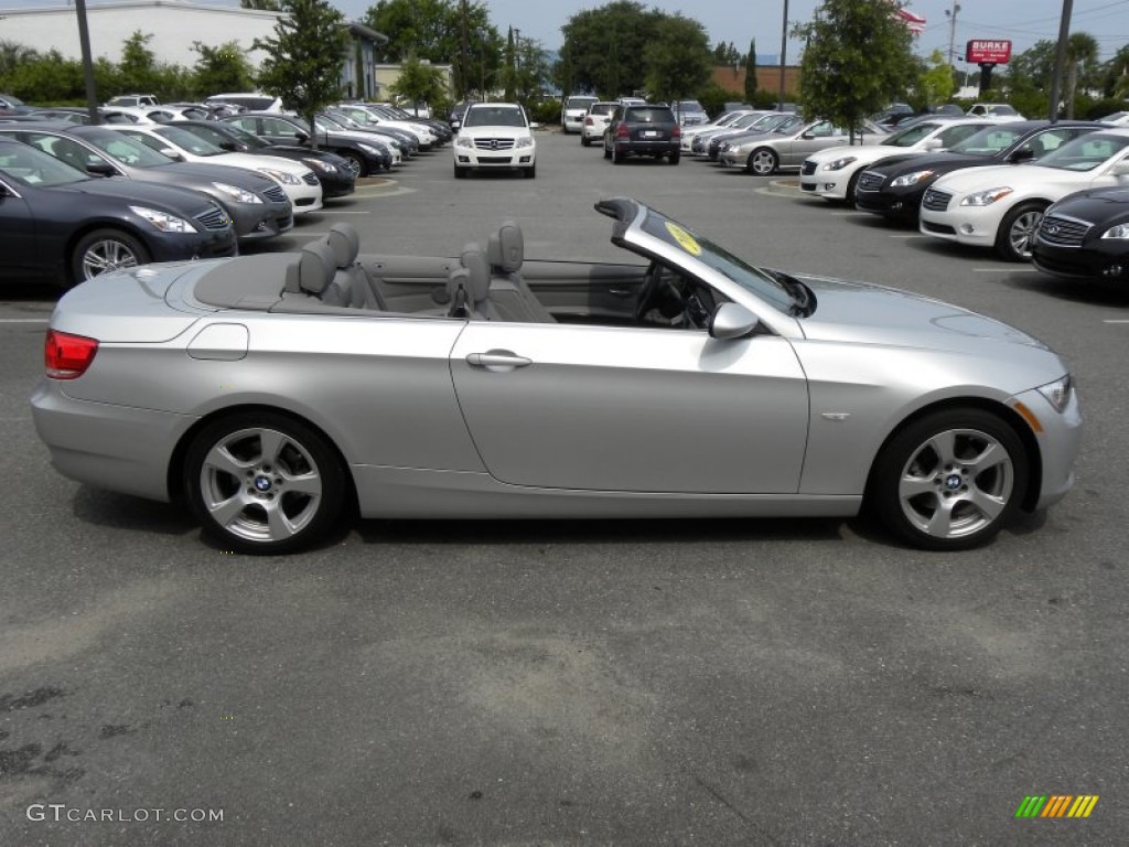 2009 3 Series 328i Convertible - Titanium Silver Metallic / Grey Dakota Leather photo #24