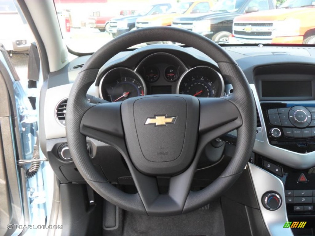 2011 Chevrolet Cruze ECO Medium Titanium Steering Wheel Photo #50607741