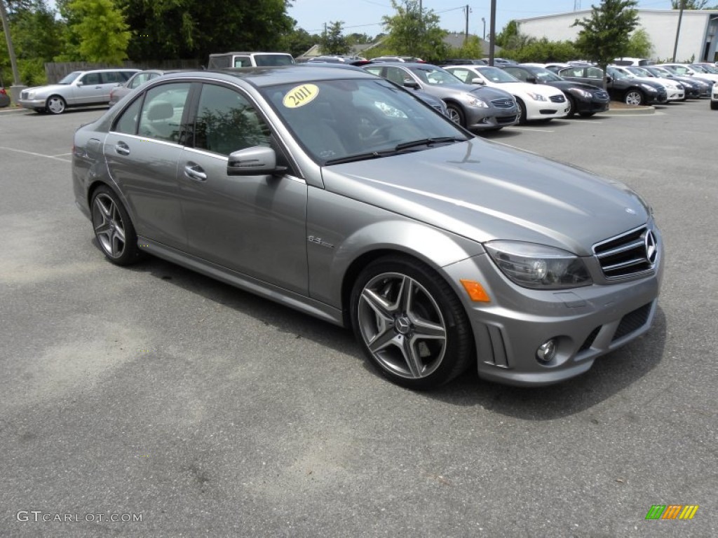 Palladium Silver Metallic 2011 Mercedes-Benz C 63 AMG Exterior Photo #50608344