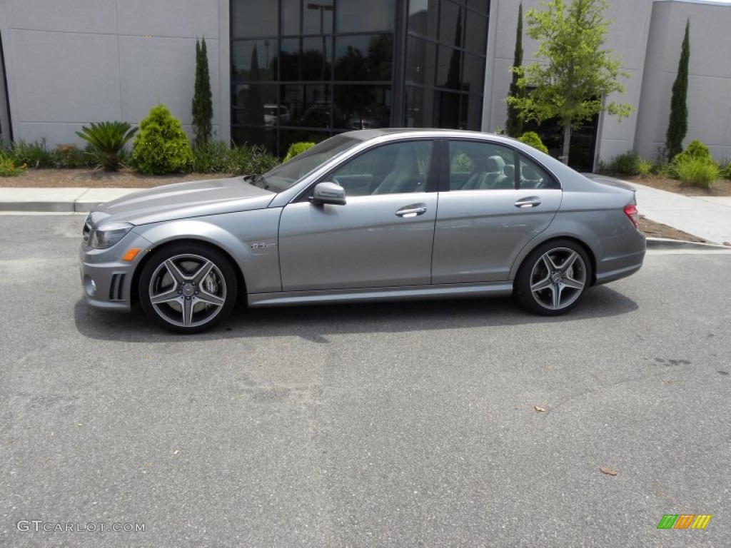 Palladium Silver Metallic 2011 Mercedes-Benz C 63 AMG Exterior Photo #50608359