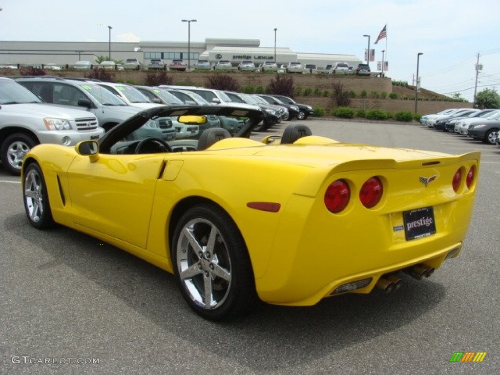 Velocity Yellow 2007 Chevrolet Corvette Convertible Exterior Photo #50608740