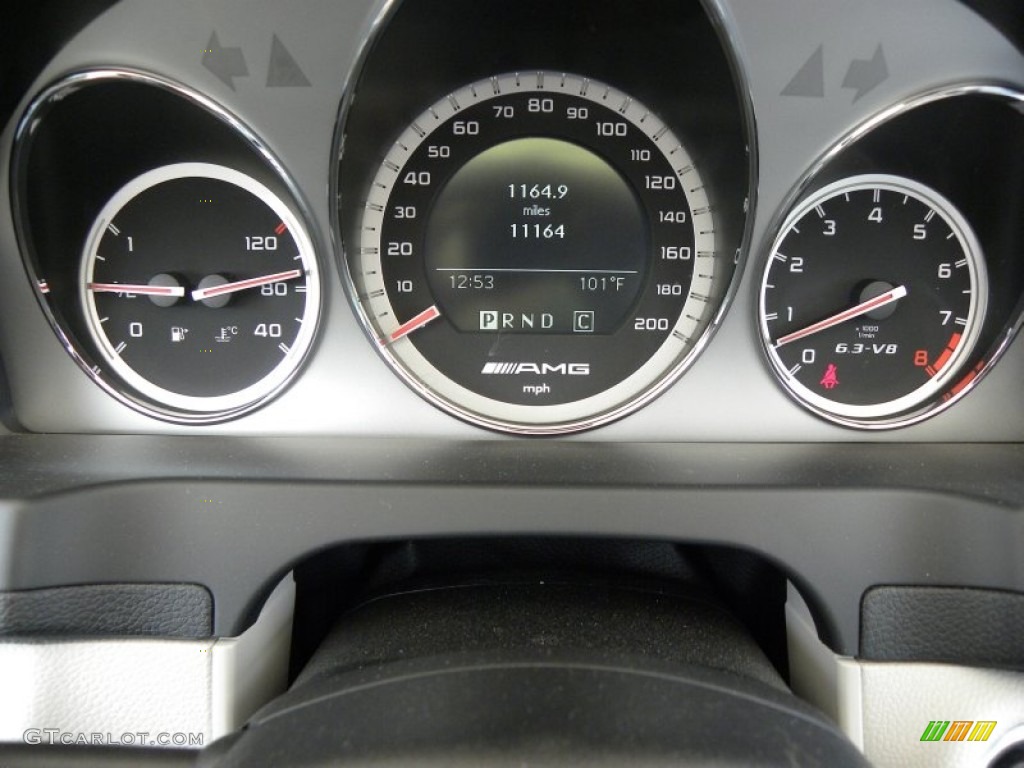 2011 Mercedes-Benz C 63 AMG Gauges Photo #50608779