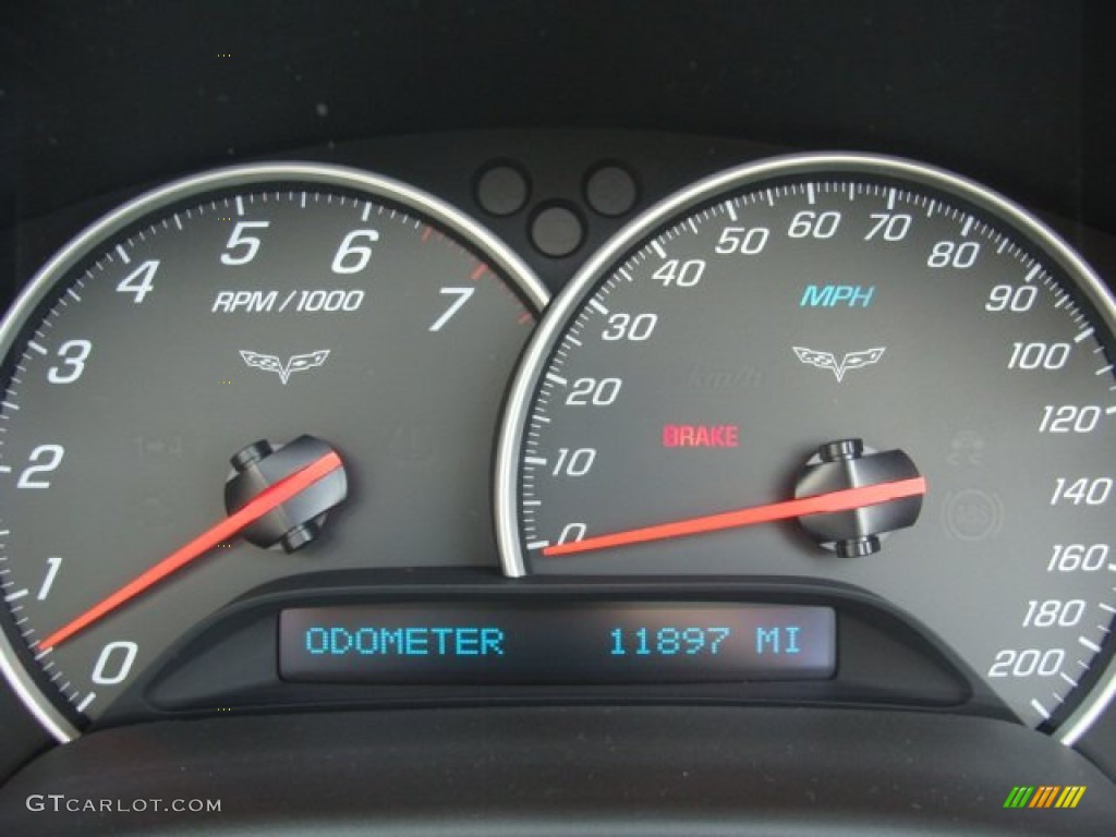 2007 Chevrolet Corvette Convertible Gauges Photo #50608828
