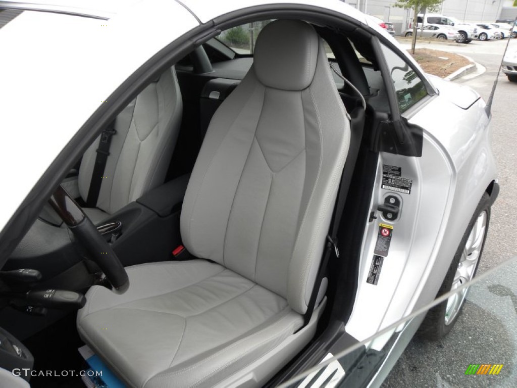 Ash Grey Interior 2005 Mercedes-Benz SLK 350 Roadster Photo #50608860