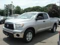 2010 Silver Sky Metallic Toyota Tundra Double Cab 4x4  photo #3