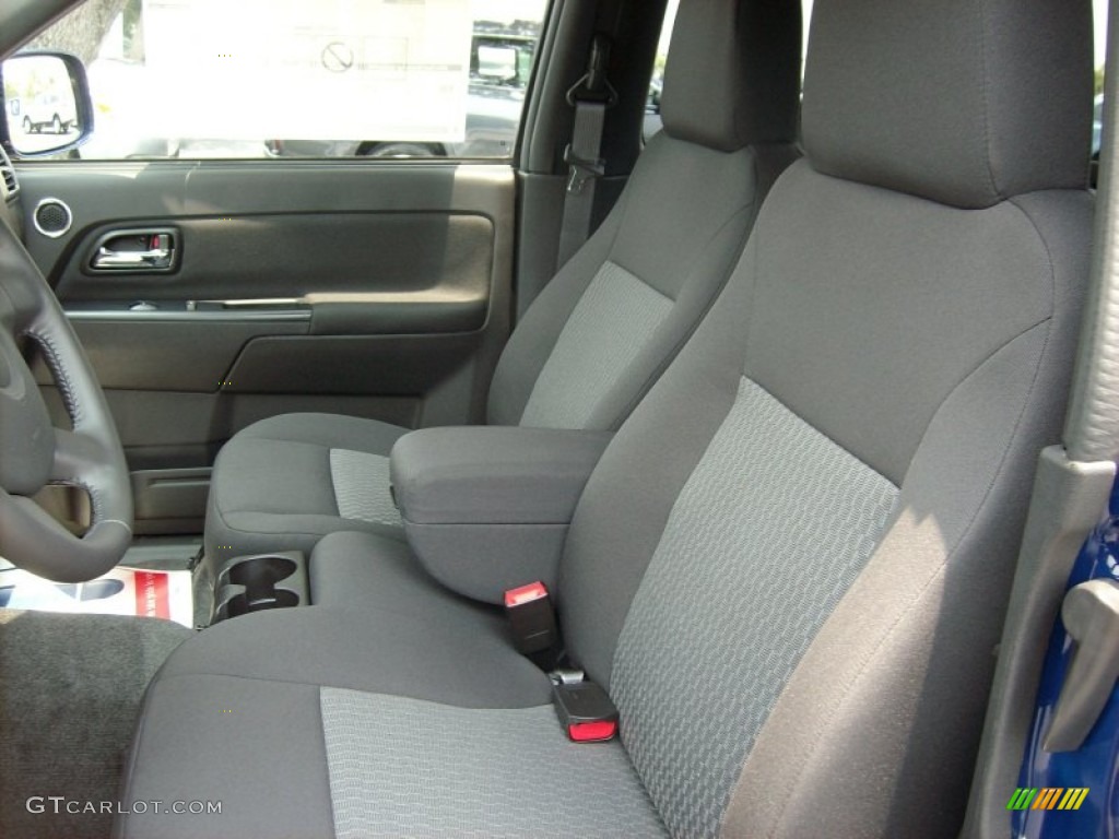 Ebony Interior 2011 Chevrolet Colorado LT Extended Cab Photo #50611569