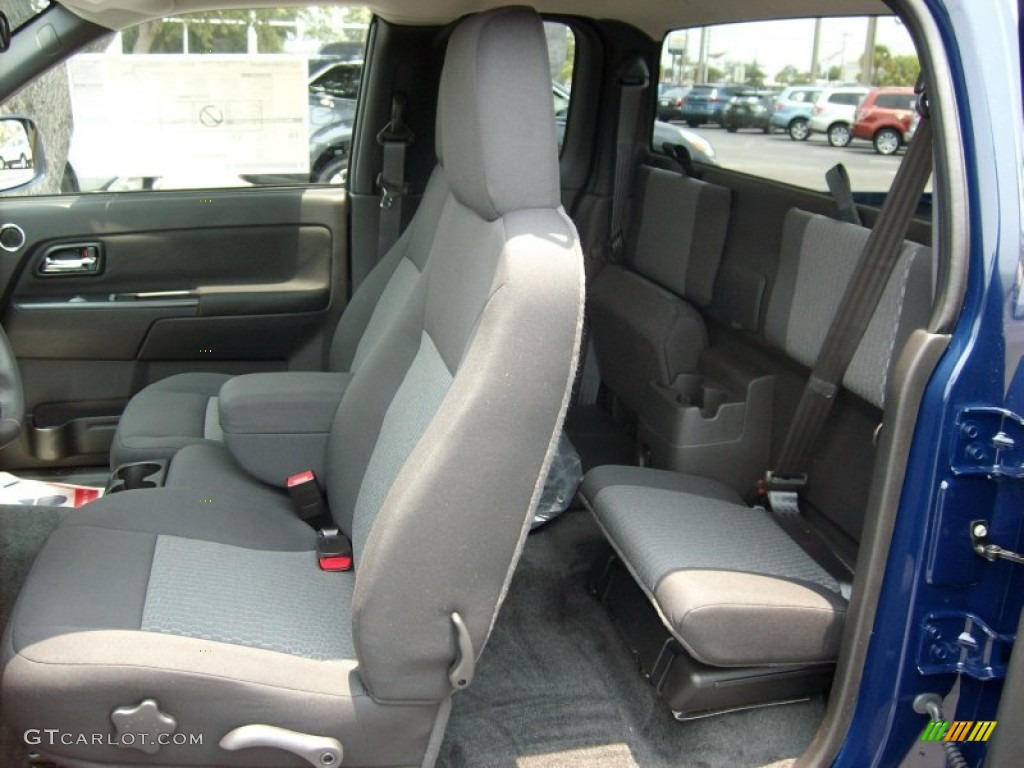 Ebony Interior 2011 Chevrolet Colorado LT Extended Cab Photo #50611611