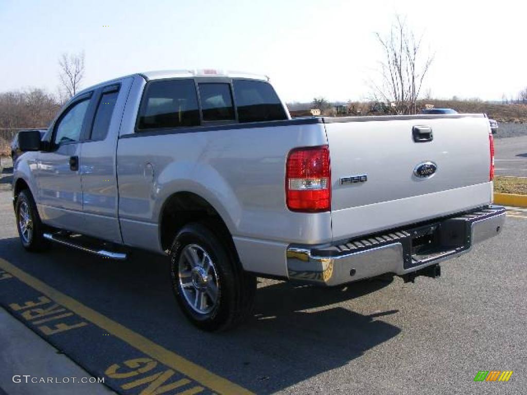 2006 F150 XLT SuperCab - Silver Metallic / Medium Flint photo #4