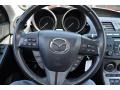 Black 2010 Mazda MAZDA3 s Grand Touring 5 Door Steering Wheel