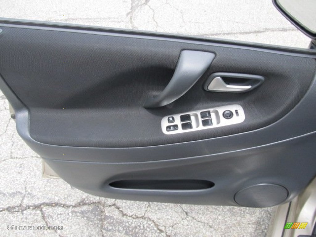 2006 Aerio Sedan - Cool Beige Metallic / Black photo #8