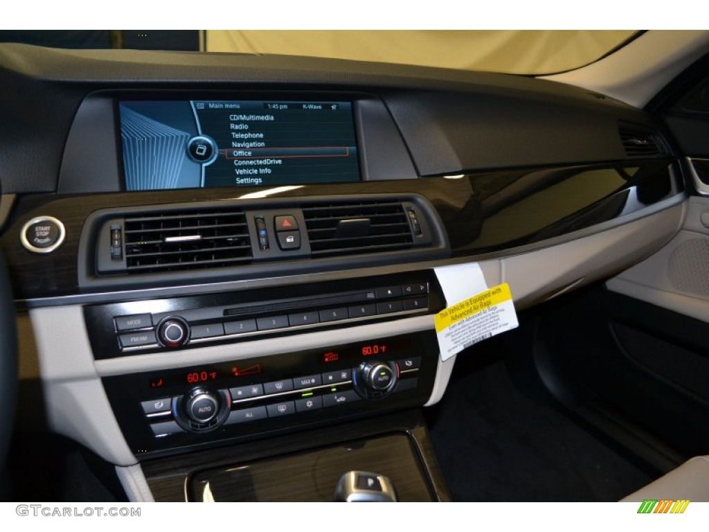 2011 5 Series 528i Sedan - Deep Sea Blue Metallic / Oyster/Black photo #20