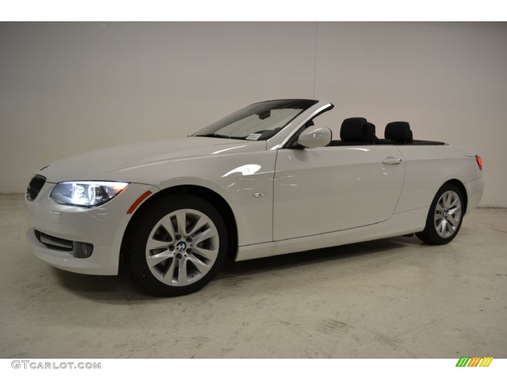 2011 3 Series 328i Convertible - Alpine White / Black photo #9