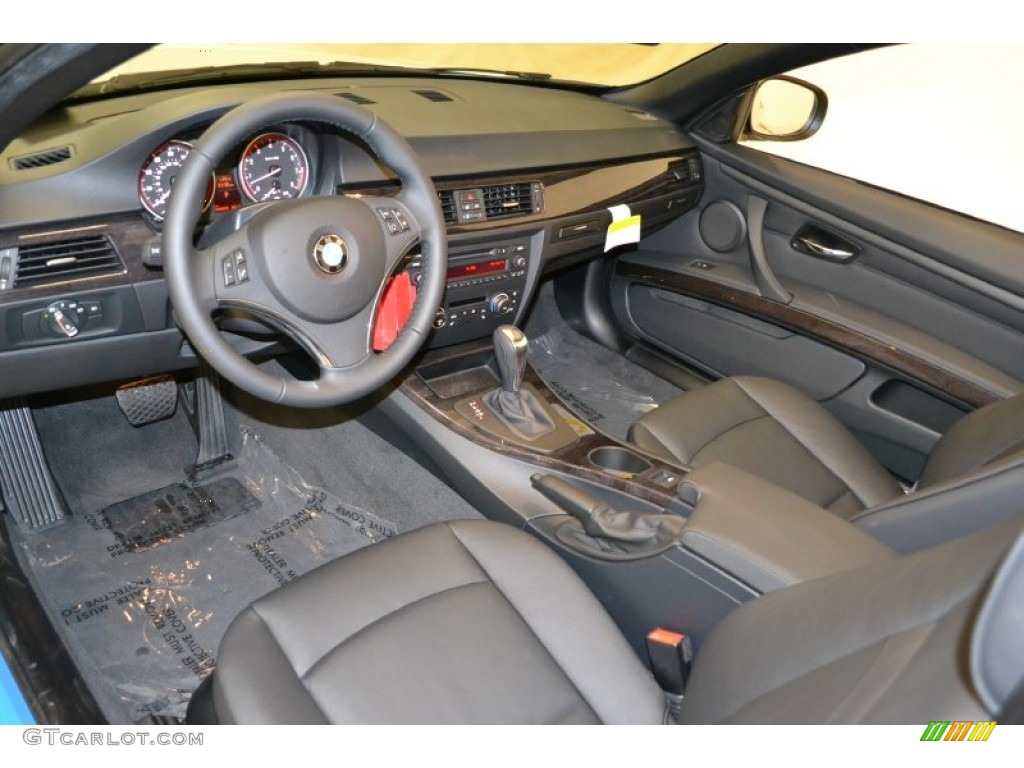 Black Interior 2011 BMW 3 Series 328i Convertible Photo #50614347