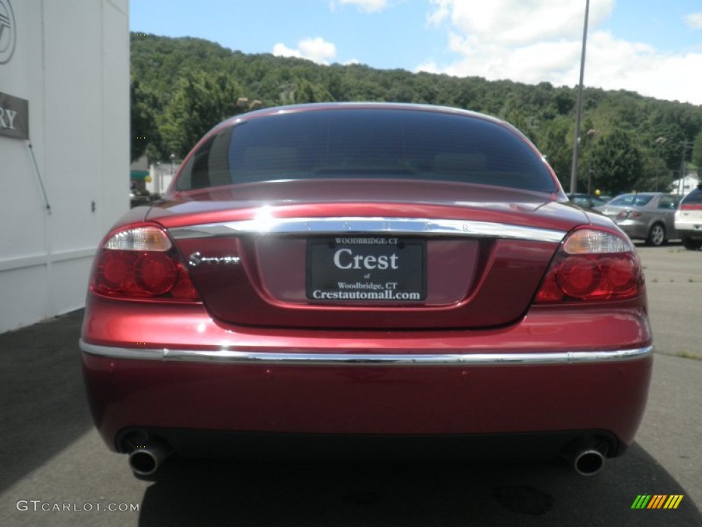 2006 S-Type 3.0 - Radiance Red Metallic / Champagne photo #5