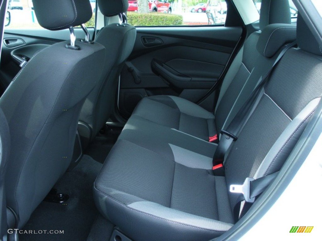 Charcoal Black Interior 2012 Ford Focus S Sedan Photo #50615082