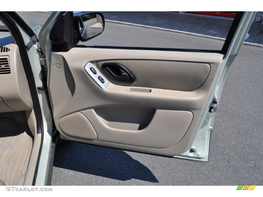 2003 Ford Escape XLT V6 4WD Medium Dark Pebble Door Panel Photo #50615163