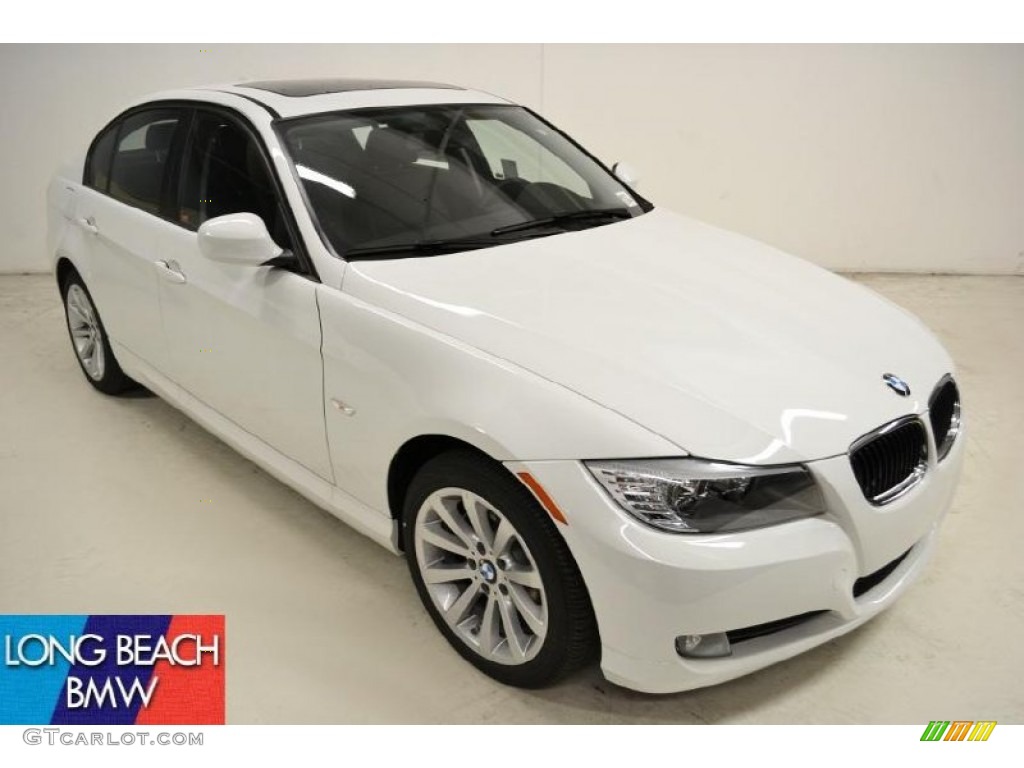 2011 3 Series 328i Sedan - Alpine White / Black Dakota Leather photo #1