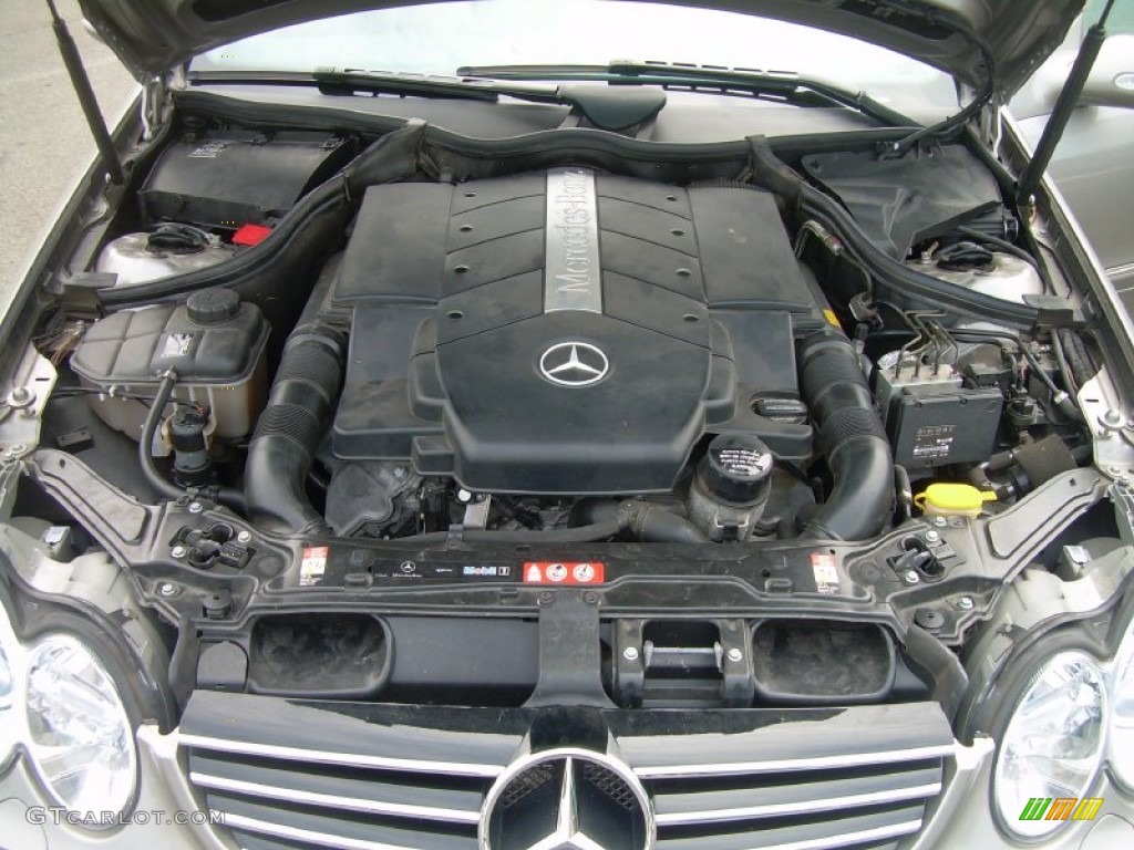 2005 Mercedes-Benz CLK 500 Cabriolet 5.0L SOHC 24V V8 Engine Photo #50615457