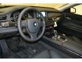 Black 2012 BMW 7 Series 740Li Sedan Dashboard