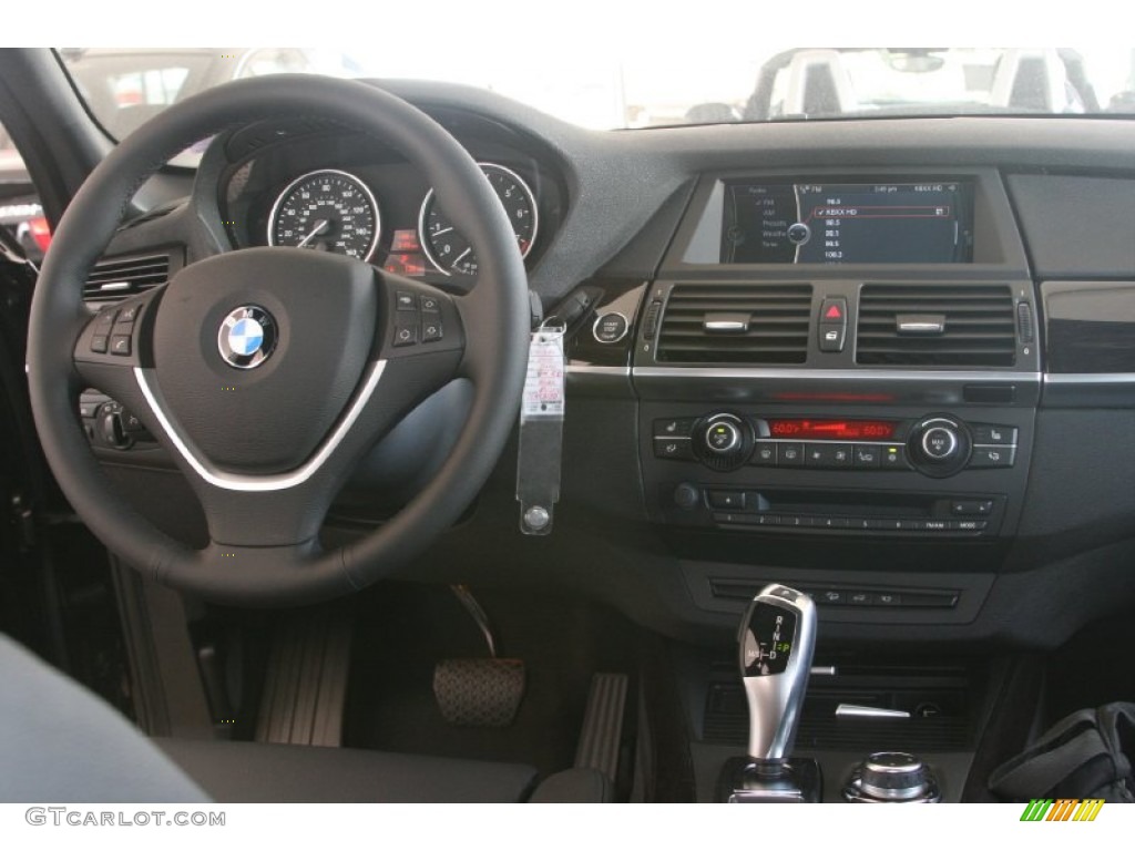 2012 BMW X5 xDrive50i Black Dashboard Photo #50616168