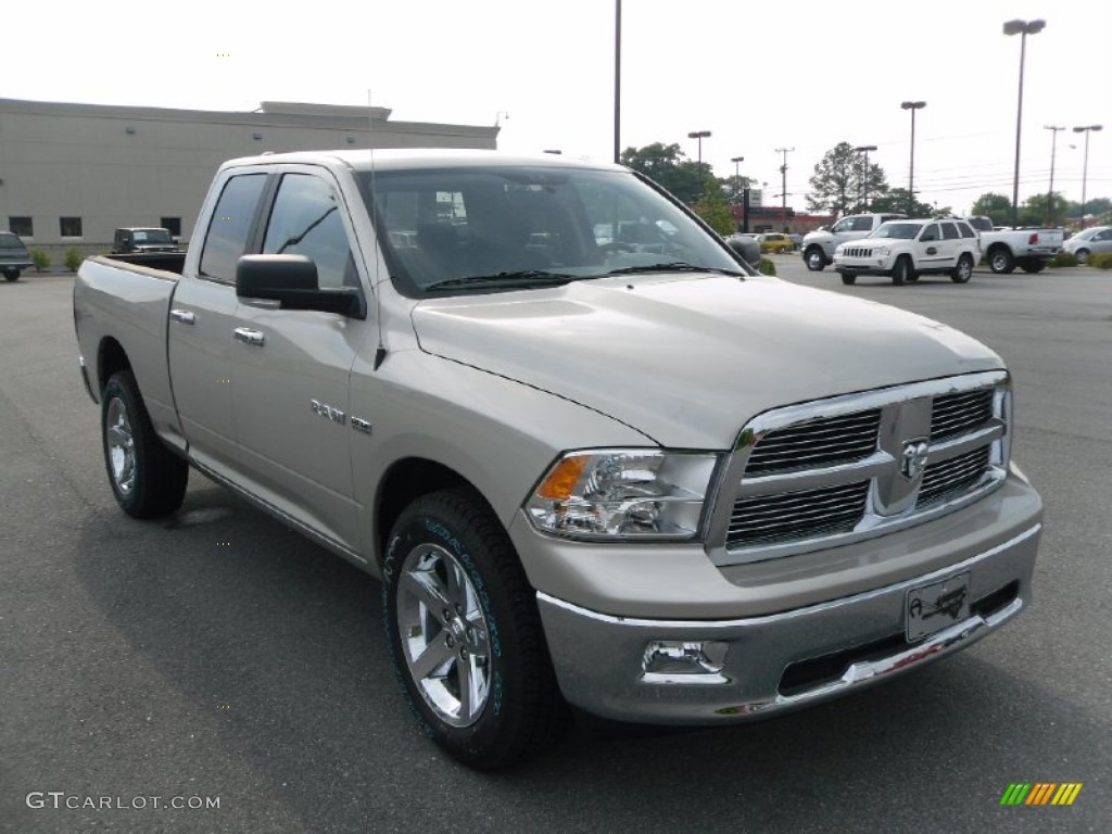 2010 Ram 1500 Big Horn Quad Cab 4x4 - Bright Silver Metallic / Dark Slate/Medium Graystone photo #5