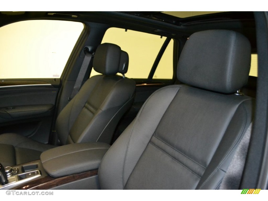Black Interior 2012 BMW X5 xDrive50i Photo #50616417