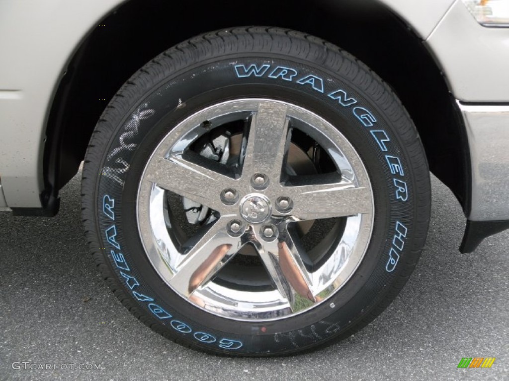 2010 Ram 1500 Big Horn Quad Cab 4x4 - Bright Silver Metallic / Dark Slate/Medium Graystone photo #23