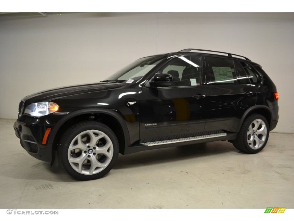 Black Sapphire Metallic 2012 BMW X5 xDrive35i Sport Activity Exterior Photo #50616696