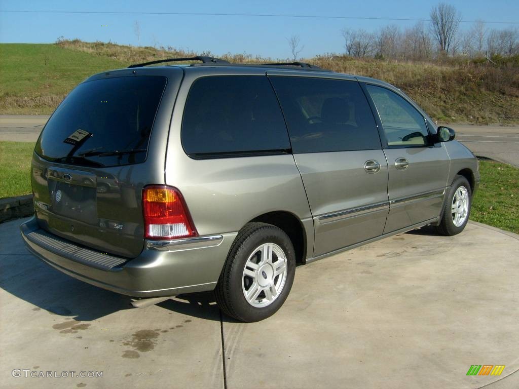 2002 Windstar SE - Spruce Green Metallic / Medium Parchment Beige photo #9