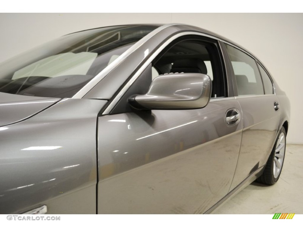 2008 7 Series 750Li Sedan - Sterling Grey Metallic / Black photo #12