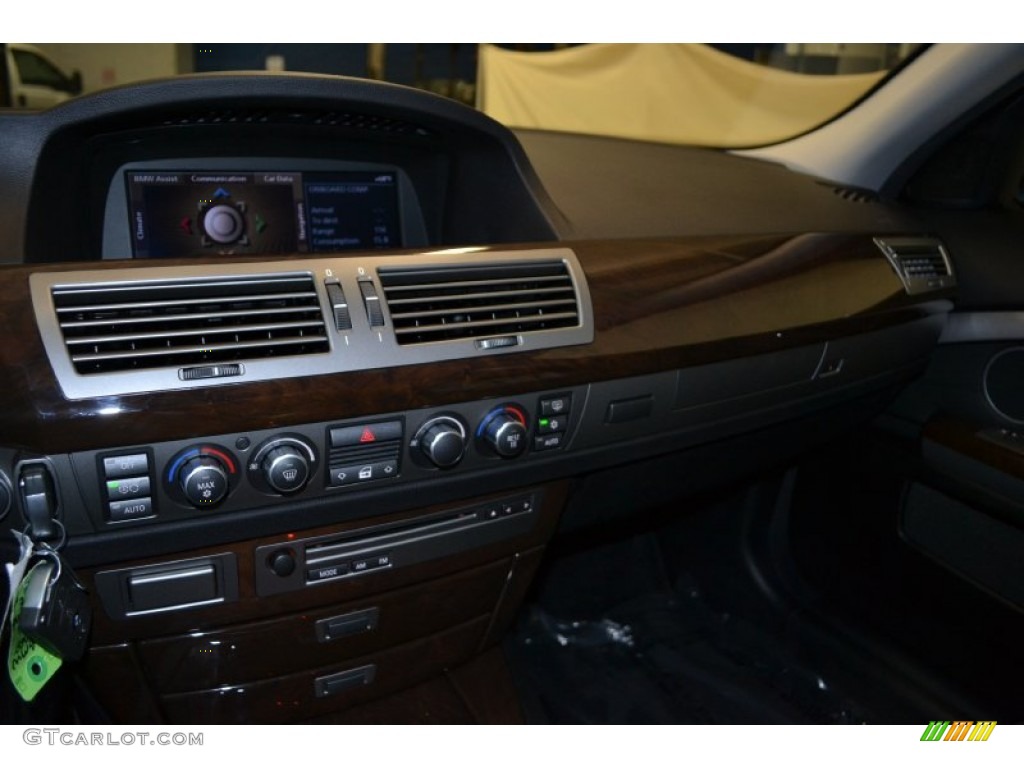 2008 7 Series 750Li Sedan - Sterling Grey Metallic / Black photo #24