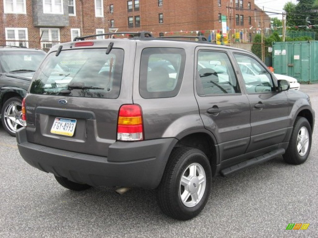 2003 Escape XLT V6 - Dark Shadow Grey Metallic / Medium Dark Flint photo #6