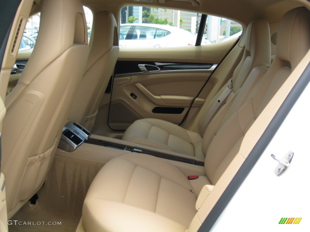 Luxor Beige Interior 2011 Porsche Panamera V6 Photo #50618448