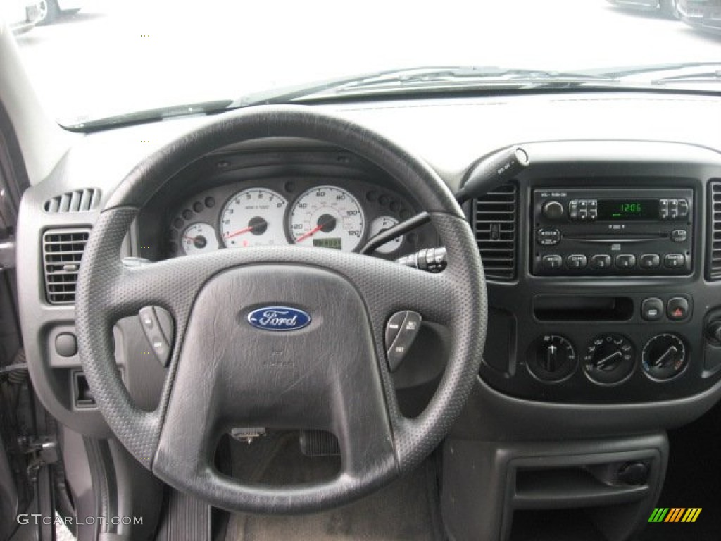 2003 Ford Escape XLT V6 Medium Dark Flint Dashboard Photo #50618508