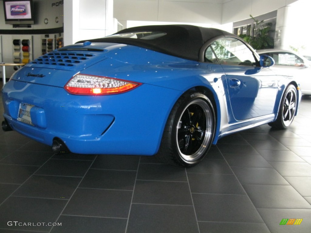 Pure Blue 2011 Porsche 911 Speedster Exterior Photo #50618580