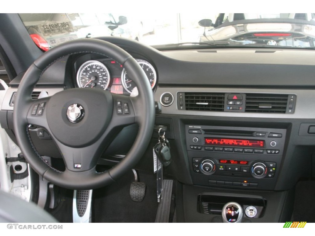 2011 BMW M3 Coupe Black Novillo Leather Dashboard Photo #50618643