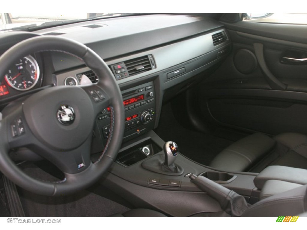 Black Novillo Leather Interior 2011 BMW M3 Coupe Photo #50618787