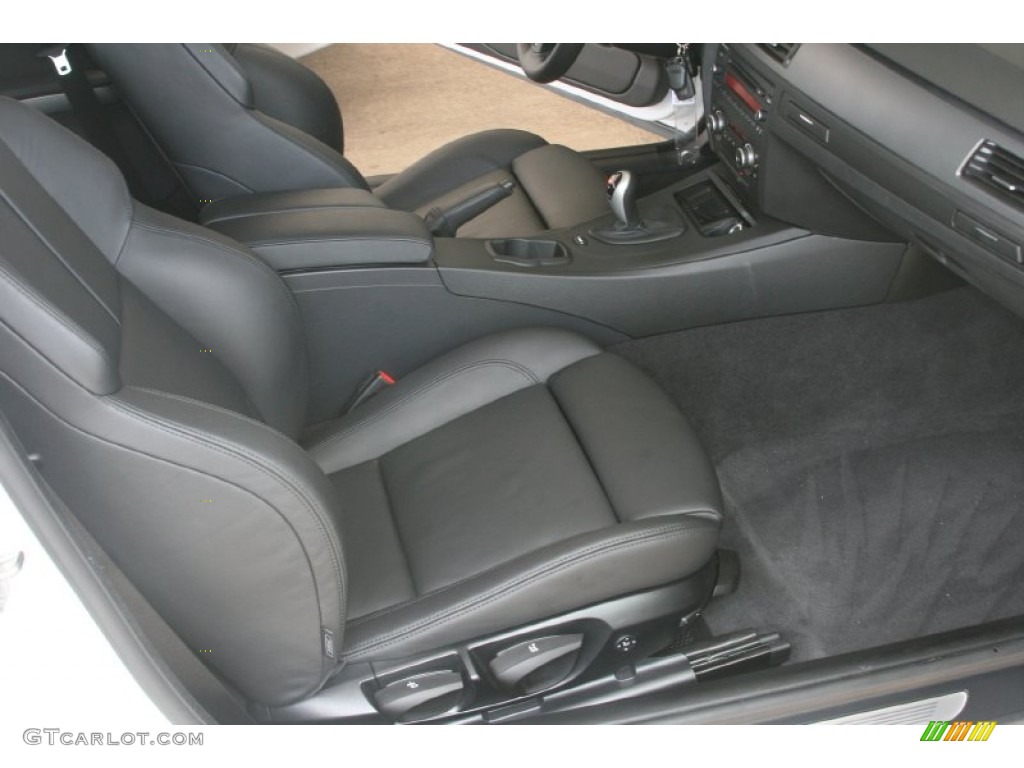 Black Novillo Leather Interior 2011 BMW M3 Coupe Photo #50618895