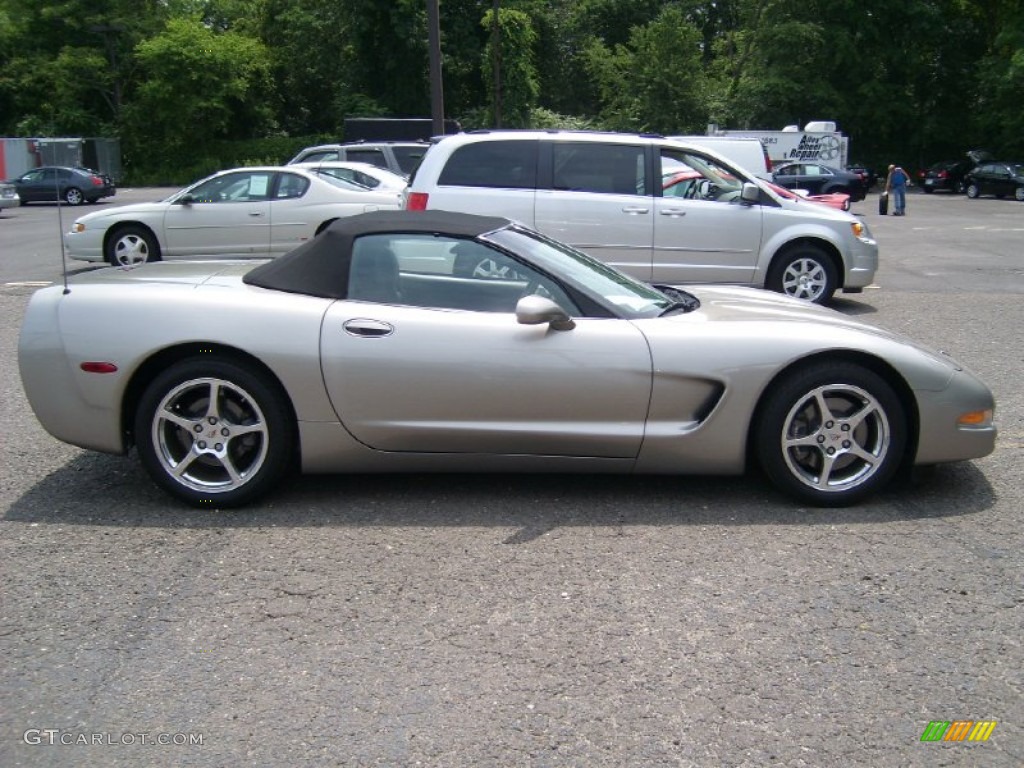 Light Pewter Metallic 2001 Chevrolet Corvette Convertible Exterior Photo #50619030