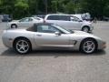 Light Pewter Metallic 2001 Chevrolet Corvette Convertible Exterior
