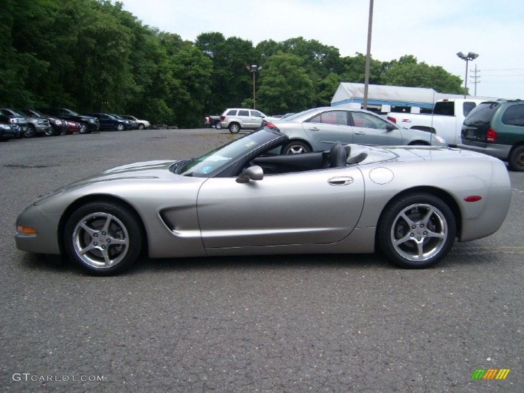Light Pewter Metallic 2001 Chevrolet Corvette Convertible Exterior Photo #50619108