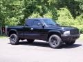 2003 Black Dodge Dakota Sport Club Cab 4x4  photo #8