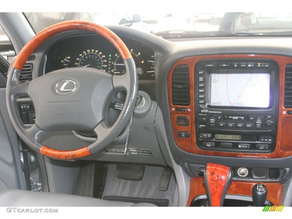 Gray Interior 2002 Lexus LX 470 Photo #50620413
