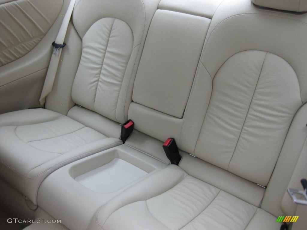Stone Interior 2009 Mercedes-Benz CLK 350 Coupe Photo #50620599