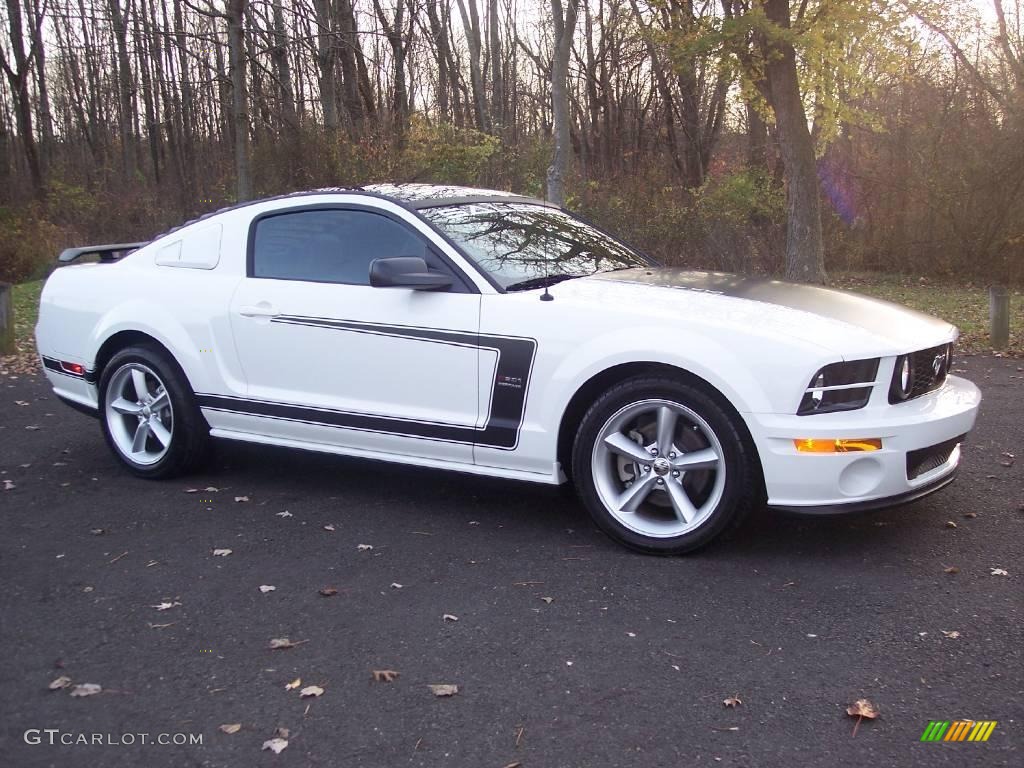 2007 Mustang Saleen H281 Heritage Edition Supercharged Coupe - Performance White / Black/Dove Accent photo #12