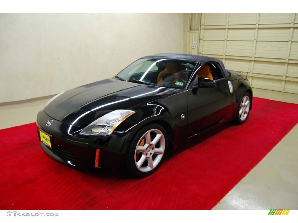 Super Black 2005 Nissan 350Z Touring Roadster Exterior Photo #50620707