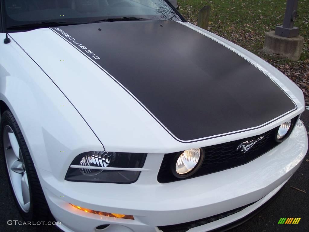 2007 Mustang Saleen H281 Heritage Edition Supercharged Coupe - Performance White / Black/Dove Accent photo #19