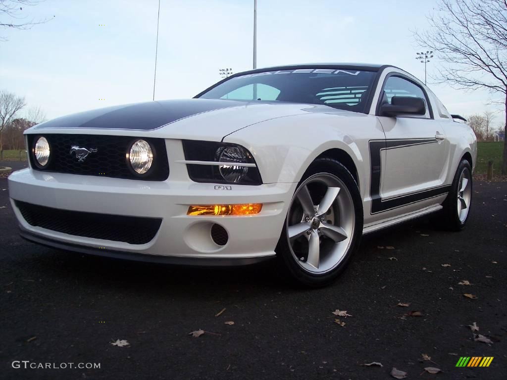 2007 Mustang Saleen H281 Heritage Edition Supercharged Coupe - Performance White / Black/Dove Accent photo #21