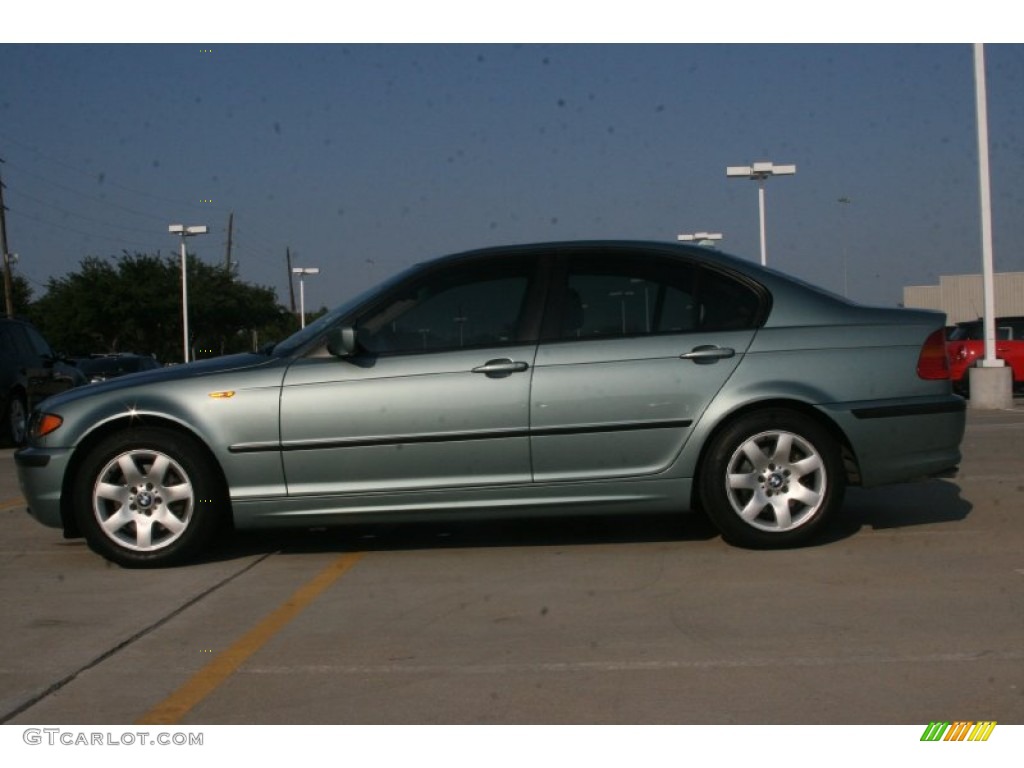 2003 3 Series 325i Sedan - Grey Green Metallic / Beige photo #11