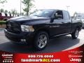 2011 Brilliant Black Crystal Pearl Dodge Ram 1500 Sport Quad Cab  photo #1